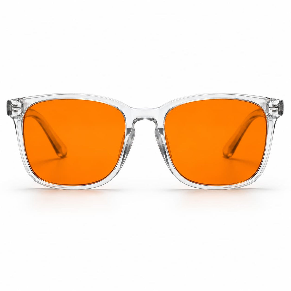 Transparent Orange Blue Light Blocking Glasses