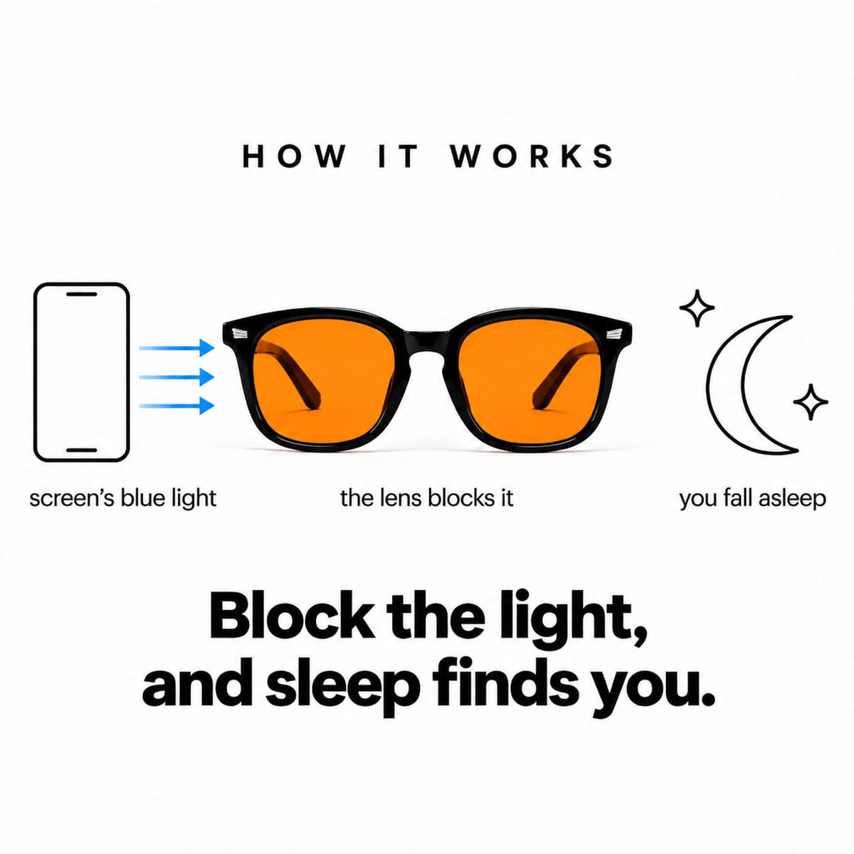 Orange Blue Light Blocking Glasses